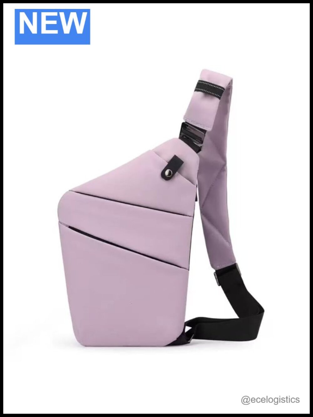 Anti Theft Crossbody Sling Bag, Waterproof Travel Purse, Cut-Proof Shoulder Bag